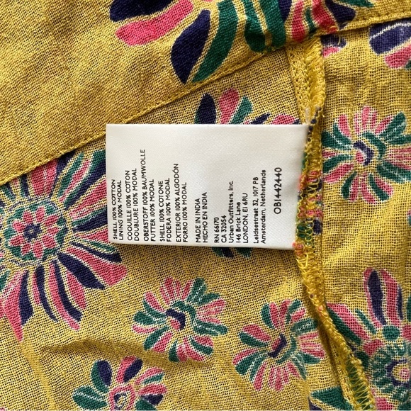 NWT Free People Indigo Molly Tunic Top Gilded Combo - Picture 13 of 14